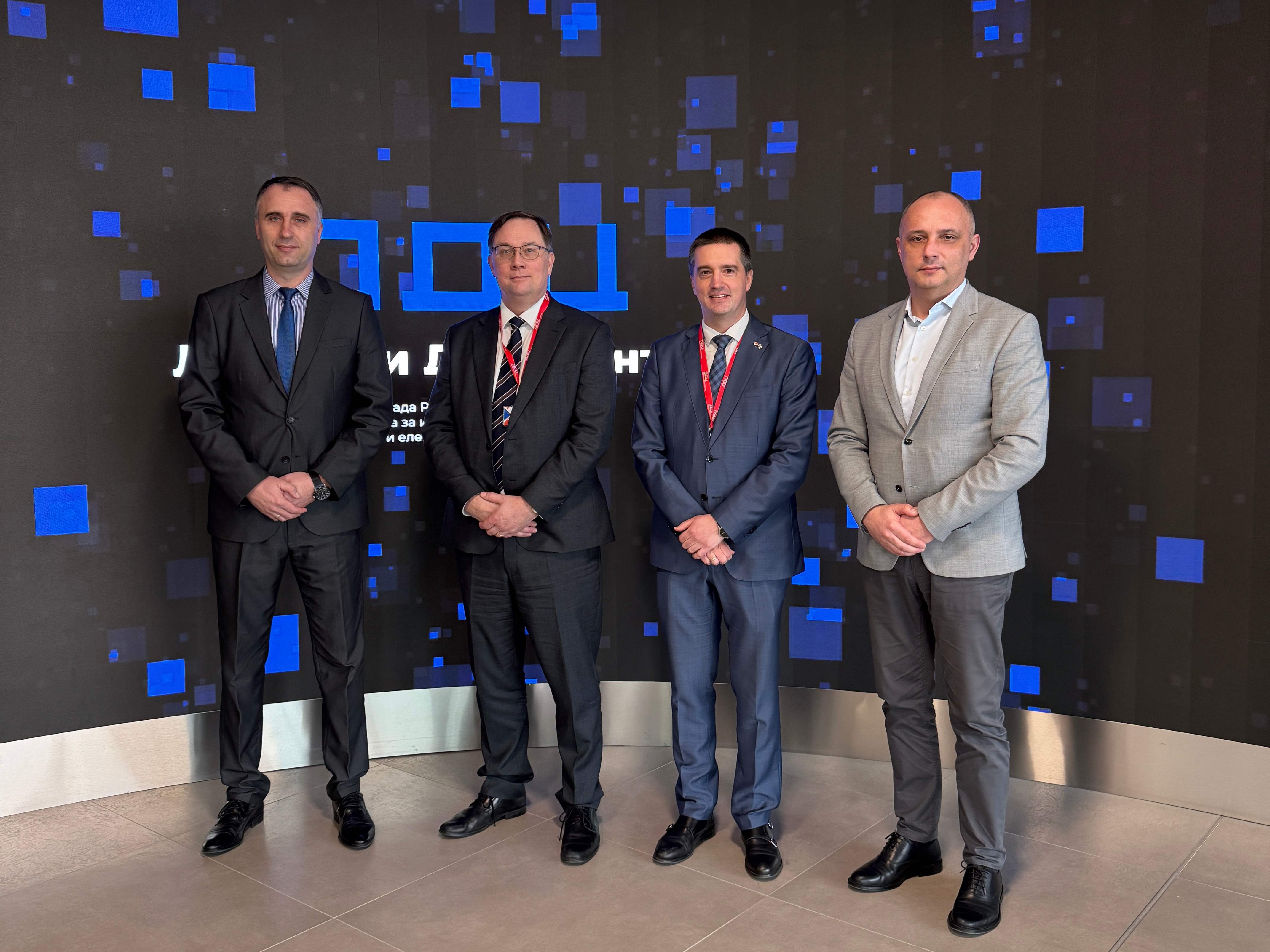 Poseta ambasadora Finske Državnom data centru